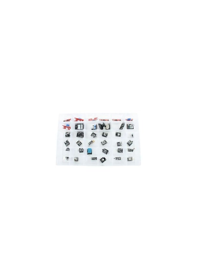 37-in-1 Sensor Kit for Arduino - Temperature, Motion, Light Detection Modules